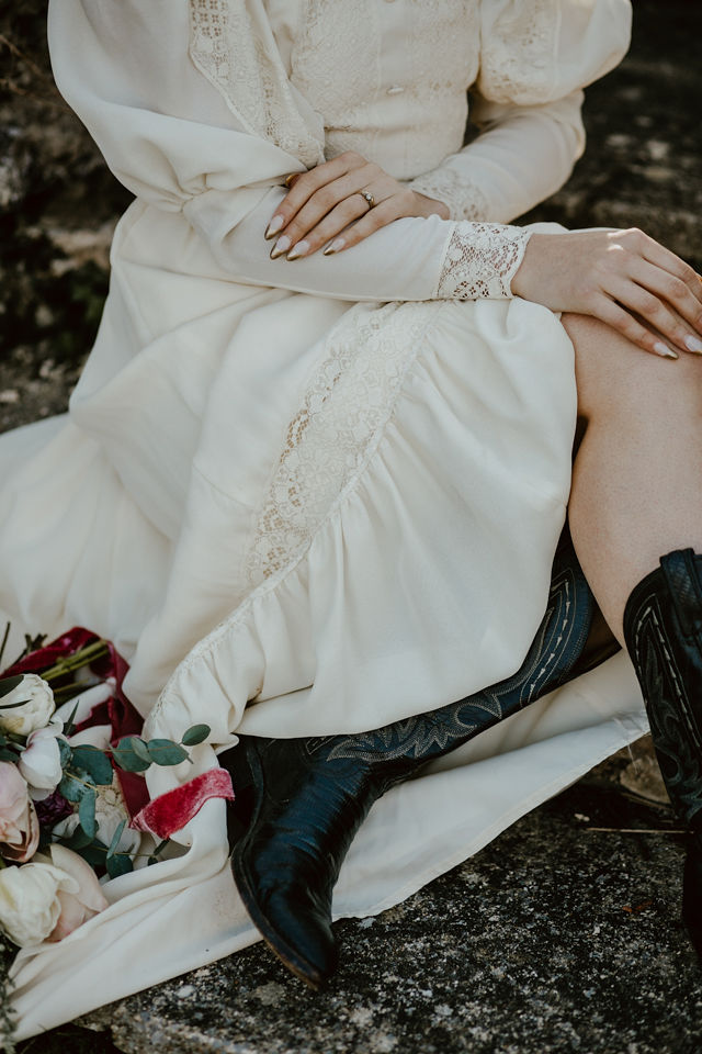 spring 11 Spring wedding in Devon